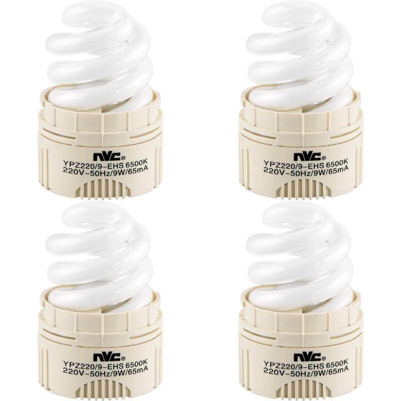 NVC YPZ220 9-EHS 9W spiral energy-saving lamp Fengyun series downlight special light source