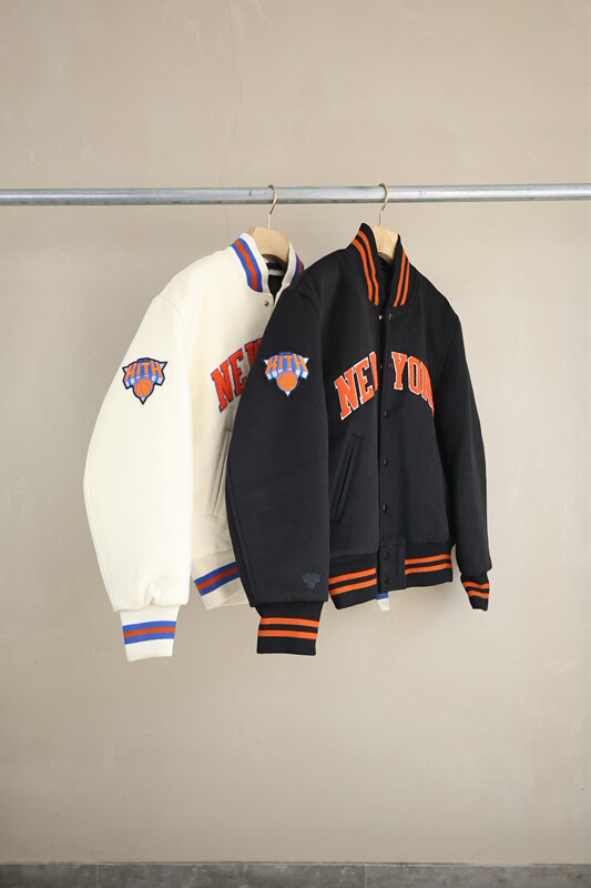 Kith Team Collaboration Towel Letter Embroidery Thick Cotton-Padded Wool Baseball Jacket Kith Team Collaboration Towel Letter Embroidery Thick Cotton-Padded Wool Baseball Jacket