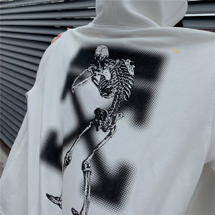 Фирменная шляпа UC Skeleton Ghost Hand с двухсторонней печатью внутри и снаружи, можно носить как шапку, шерстяные свитеры, унисекс