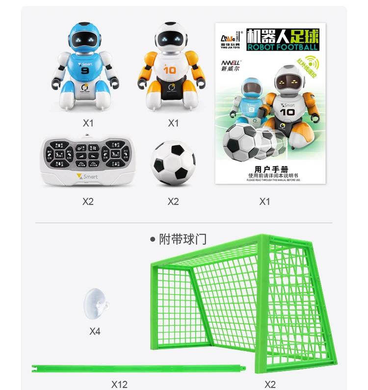 Lập trình thông minh từ xa cha mẹ và con bóng đá World Cup trận robot điện con nữ boy máy tính để bàn đồ chơi