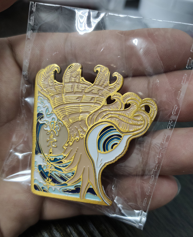 Shell City Knows How to Have Fun 2021 Shell Carnival Shell Exhibition Badge Mawa Flower Fairy Snail