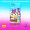 Peach office original design homemade summer ice Peach house mobile phone case 11pro max half pack hard case