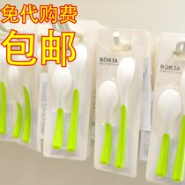 Shanghai IKEA domestic Polya spoon set childrens tableware baby practice learning to eat spoon