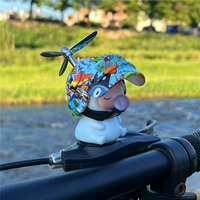 Синий человек-дракон + подводный мир (приклеенная версия)