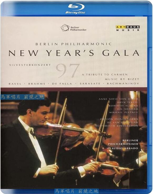1997 New Year's Eve New Year's Concert (Homage to Carmen) Shaham Abbado Berlin Philharmonic 25G