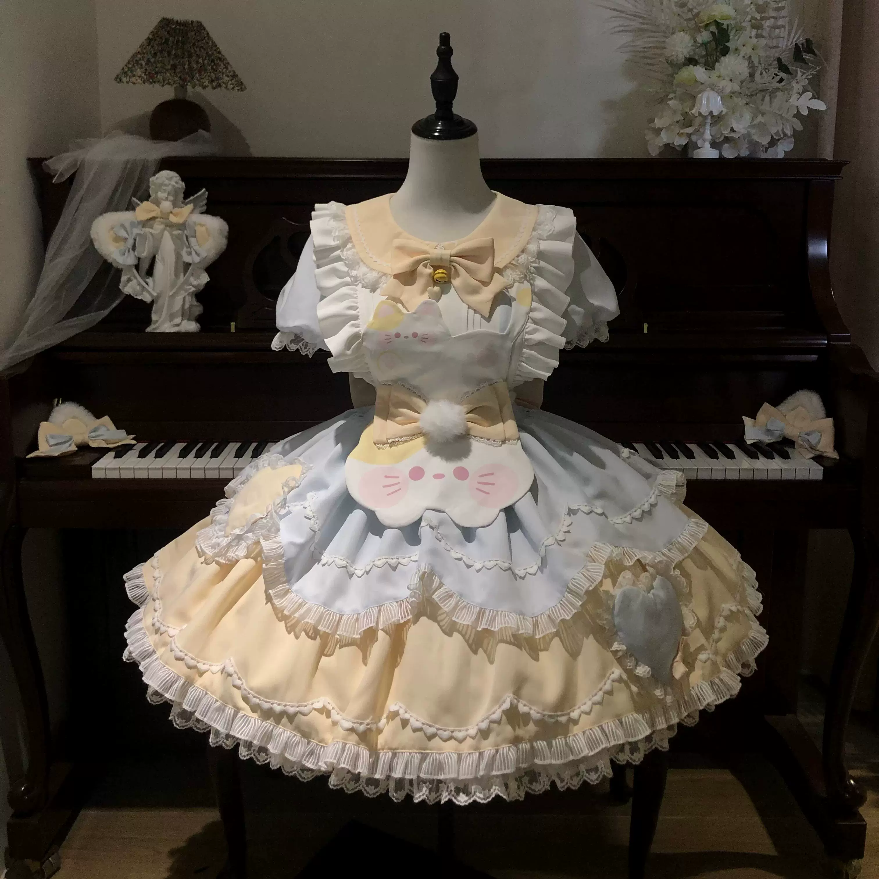 Милое платье, стиль Лолита, Lolita OP, подарок на день рождения