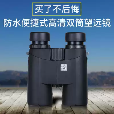 High-definition handheld binoculars Professional bee-looking shimmer night vision high-power landscape bird 10 times waterproof adult E