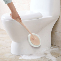 Bathroom long handle sponge brush Wall cleaning brush Bathtub sponge brush Floor tile tile brush Sponge scouring cloth