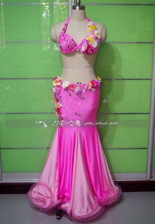 The Desert Dance Belly Dance Drama Out of the Performance Costume Hip-fish tail sum tailor-made tailor-made