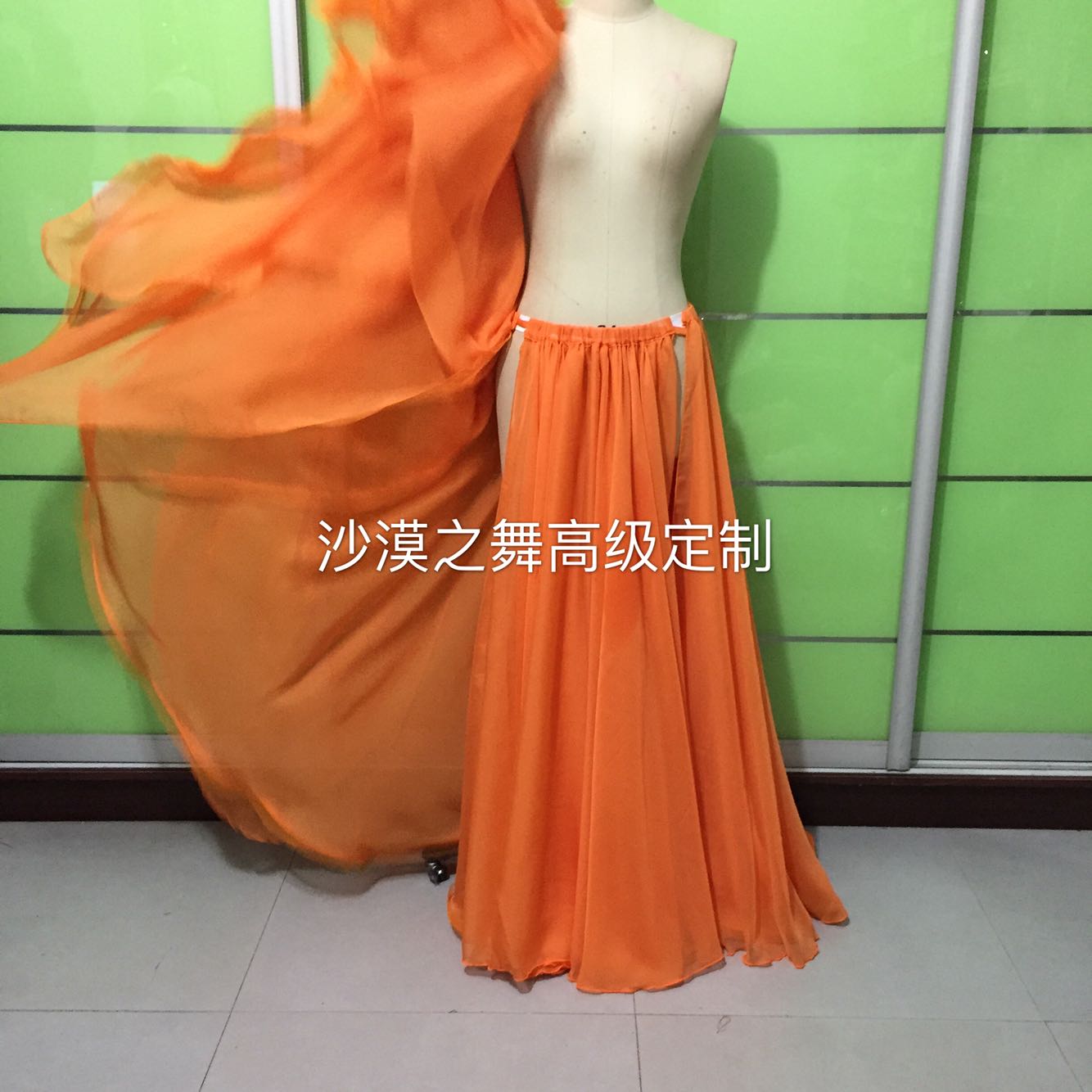 Floating Comfort Great Hem Dance Dress Folk Dance Belly Dance Flamingo Dance Dress 720 Degrees Big Swing