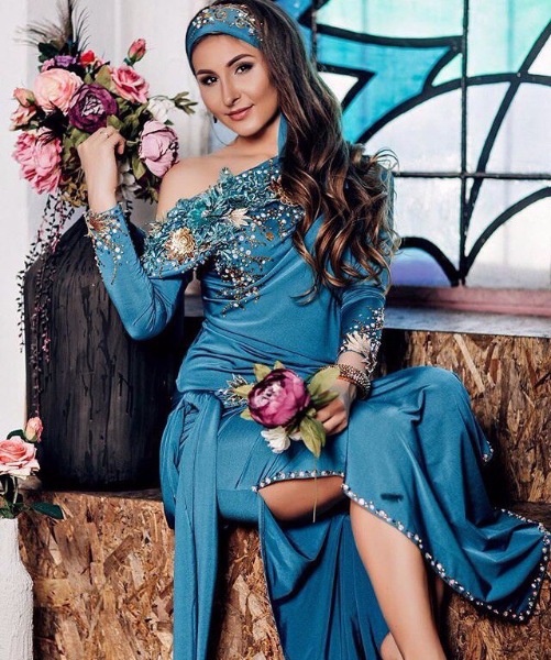 Desert dance custom-made shabbi belly dance robe baladi robe heavy industry costumes