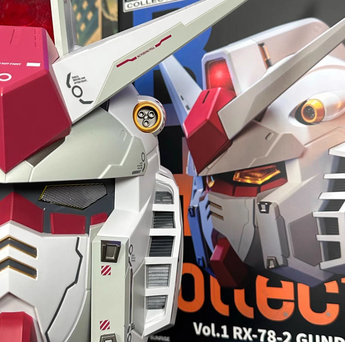 RX 78 HELMET + Decal + Led, image size:1178x1168