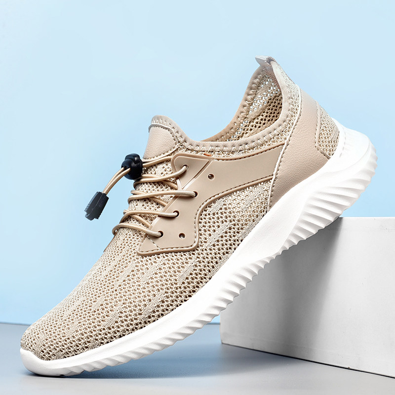 Decathlon Men's Shoes Summer Outdoor Casual Shoes Men's Flying Weaving Thin Eye Light Soft Soft Soft Soft Soft-sole Breakthrough Shoes