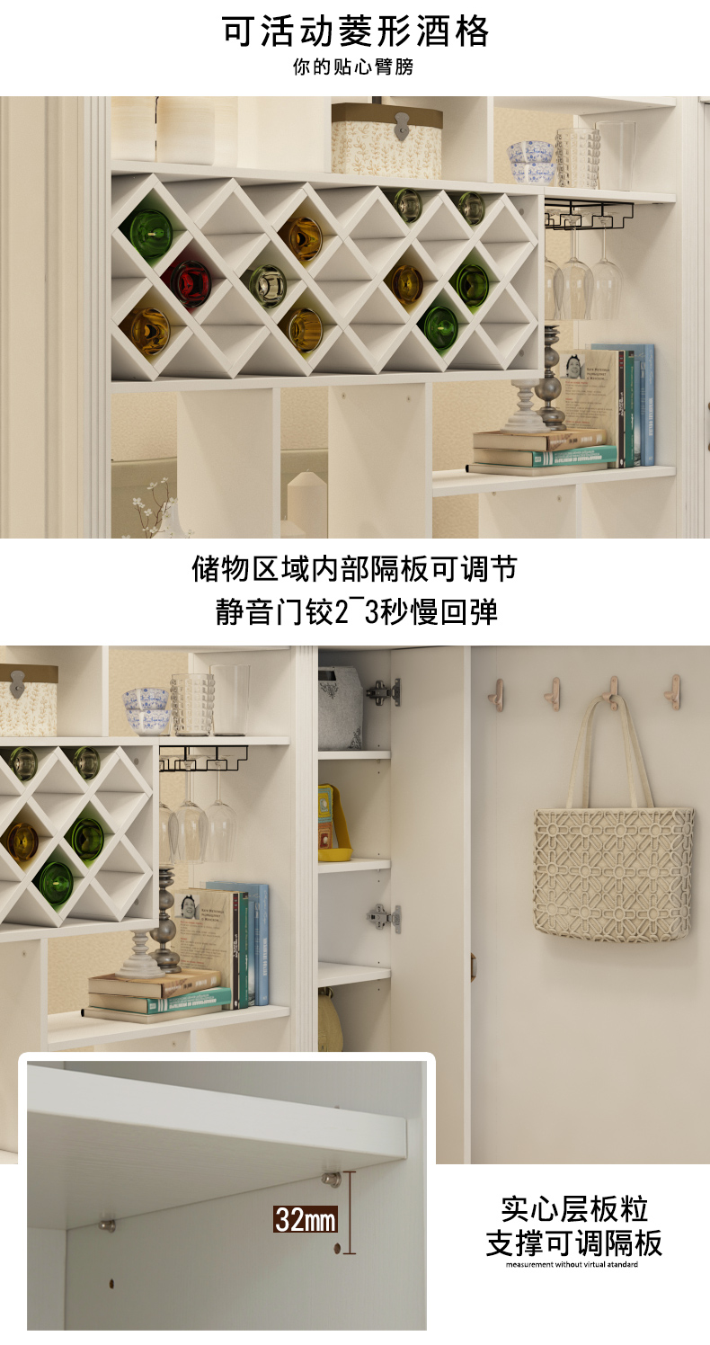 Ấm Yi đơn giản góc thanh giày tủ cửa phân vùng rỗng với đa chức năng đại sảnh thay đổi tủ giày phân của mình - Buồng tủ nhựa đựng quần áo