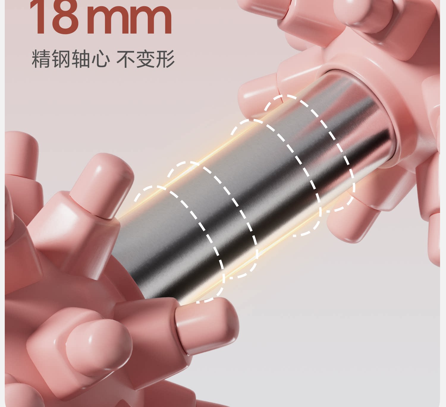 Пена роликовые 狼牙棒按摩棒女腿部深度肌肉放松滚轴滚轮滚小腿腿部琅琊按摩器 Ma Fitness