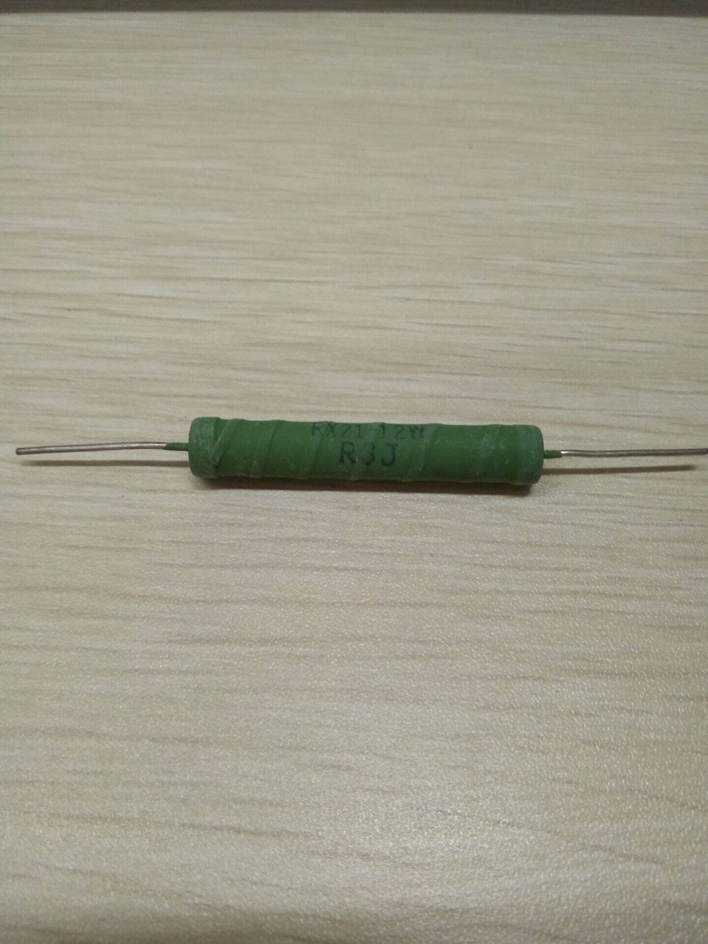 Green paint wire winding resistance RX21-12W 10Ω 400R 3K9 J