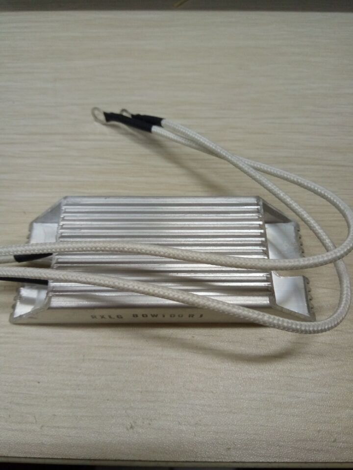 Inverter brake resistance aluminum shell RXLG 80W 100R 100 ohms 105X40X20 5%