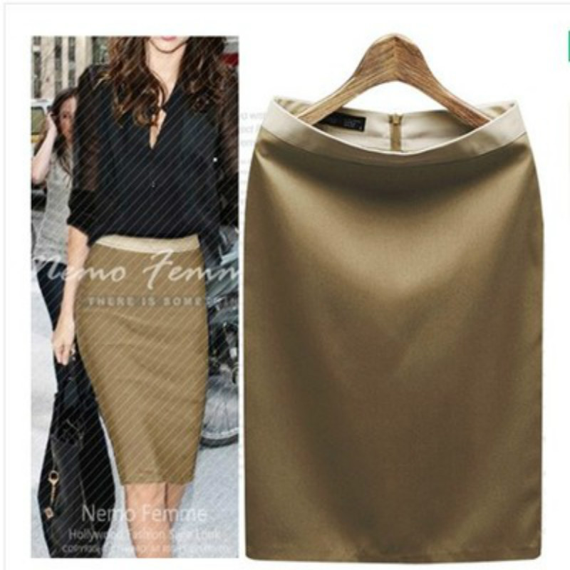 Spring and Summer New Style 2026 Free Shipping Korean Style Pencil Skirt Half Skirt Professional Skirt Commuting Pencil Skirt Short Skirt High-Waisted Women's Skirt
