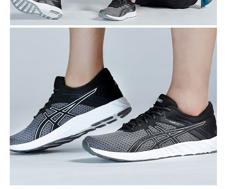 ASICS yasehi mặt thoáng khí lưới giày chạy giày nam Axes T719N-4990 giày chạy bộ lining