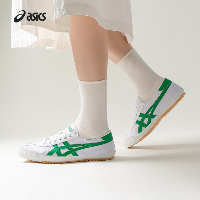 ເກີບຜ້າໃບຄູ່ ASICS TSG-110 retro ເກີບບາດເຈັບແລະ breathable