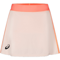 ASICS Womens Sports Skirt Soft Wicking Elastic Drawstring Tennis Skirt