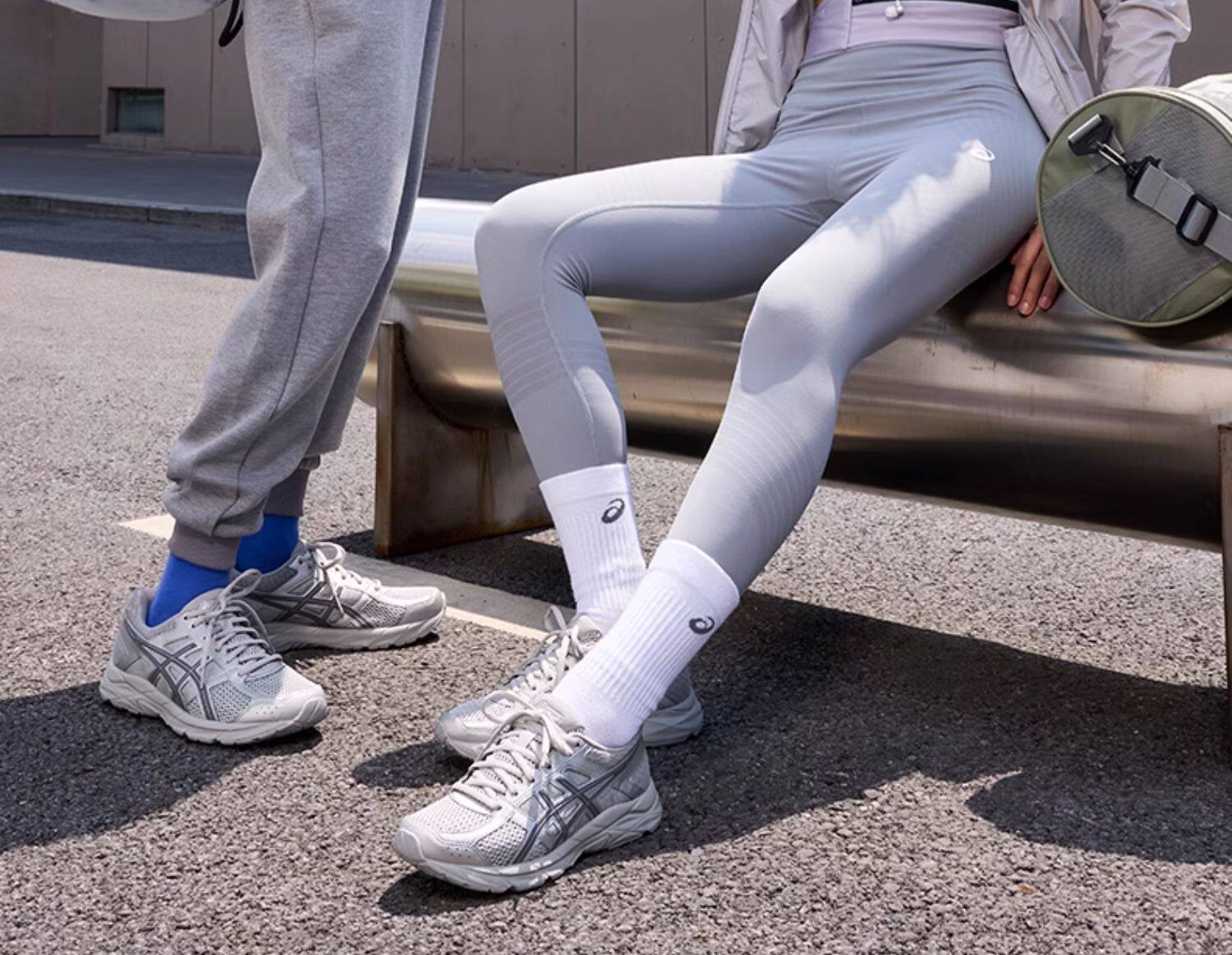 Asics, дышащая амортизирующая спортивная обувь              