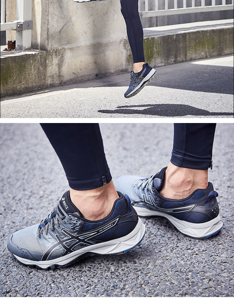 [Mới] Giày thể thao ASICS yasehi Giày chạy bộ việt dã ngoài trời mang giày nam T724N-9749 top giày sneaker nam
