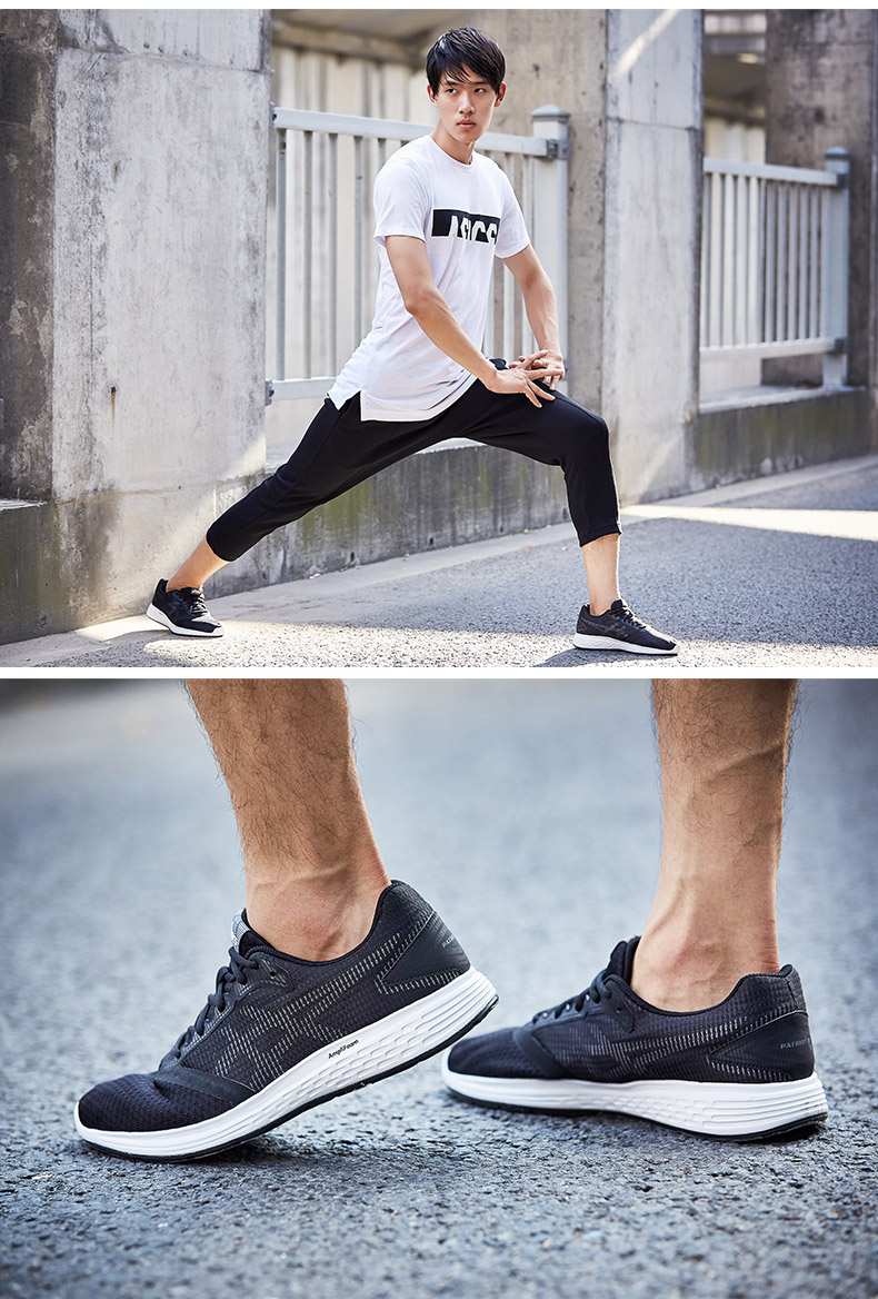 Giày chạy bộ ASICS yasehi PATRIOT 10 giày thể thao lưới thoáng khí nam 1011A131-001 giày nữ sneaker