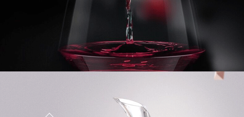 Rượu decanter nhà đại bàng miệng ma thuật nhanh decanter rượu vang đặt chai thẳng - Rượu vang ly rượu vang thuỷ tinh