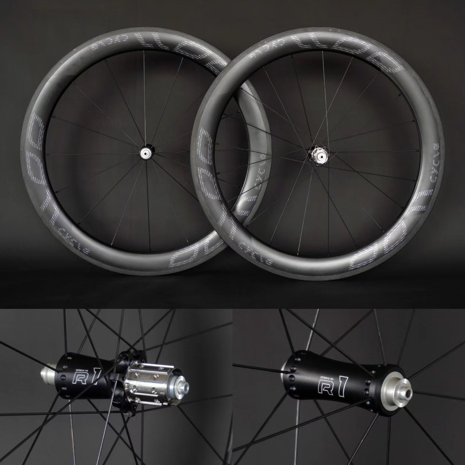 CR01 rim brake entry carbon fiber road wheel set high temperature vacuum fat ring titanium alloy tower base 0011Cycle