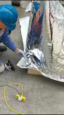 Custom aluminum film vacuum bag Aluminum foil vacuum bag large mechanical vacuum packaging aluminum film bag