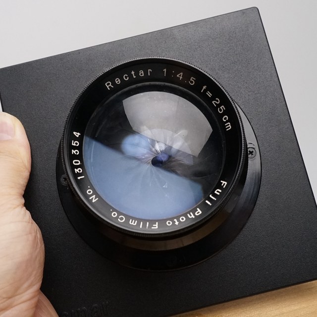 Fuji FujiRectar250mmf4.5 ເລນຮູບແບບຂະຫນາດໃຫຍ່ Sinar Lens Board 14*14cm