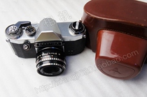 Collection German Praktica NOVA 1 antique camera with Meyer 50 zebra lens value kit