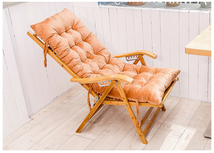 Mùa thu và mùa đông dày dài ngồi có thể ngả đệm rocking chair đệm gấp ghế băng ghế dự bị đệm gấp ghế đệm sofa đệm