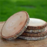 Тайская сплошная деревянная доска подушка подушка манго деревянный чай круглый ресторан теплоизоляция