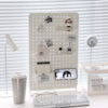 Perforated board small plate metal magnetic storage rack