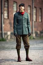 Original Swiss military style woolen jacket
