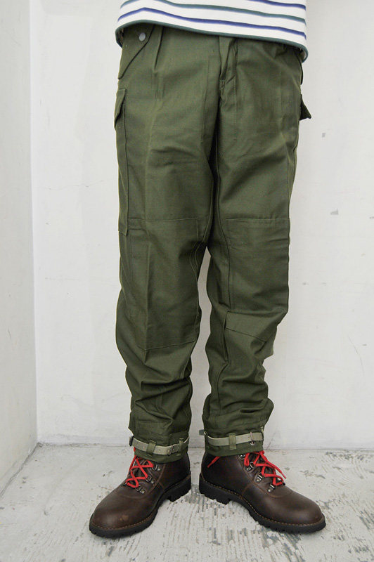 The new M59 Swedish Military Edition OD cotton BDU combat trousers Cargo pants Army green belt legs