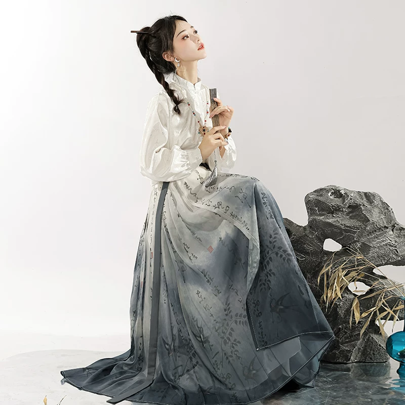 Genuine Hanfu, set, Chinese style