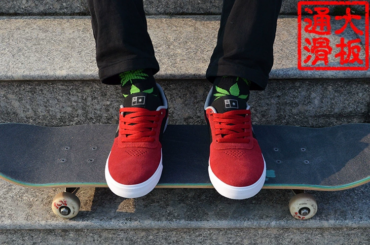 Giày skate DC chuyên nghiệp cổ điển chống mòn lông lật 3e lakai Giày Lycra giản dị tipper thủy triều vượt qua cửa hàng skate lớn