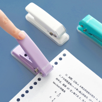 Small fresh mini single hole punch Portable round punch Hand account loose-leaf book Student binding book Stationery