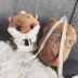 Yunmu tạp hóa chị gái hamster búp bê vai dễ thương nữ Nhật Bản sang trọng ấm áp tay Messenger túi gối