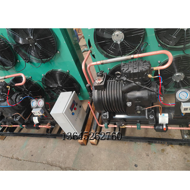 Small Refrigerated Storage Cryogenic Compressor Valley Wheels Refrigeration Unit Complete Equipment Bizer Repair Accessories Freezer