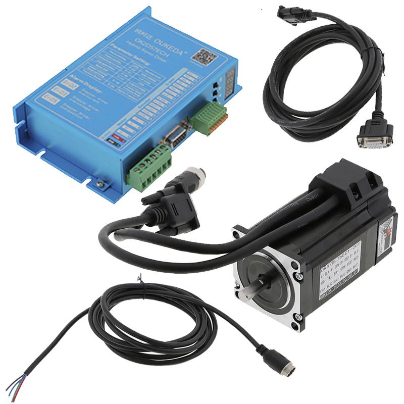 57 Closed Loop Motor 2.2Nm Set Driver 2/3/ 5m Wire 57 Stepper Motor with Encoder Digital Display 57 Closed Loop Motor 2.2Nm Set Driver 2/3/ 5m Wire 57 Stepper Motor with Encoder Digital Display