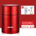 hộp com giữ nhiệt cắm điện Hals cốc đốt nồi inox chân không cách nhiệt thùng sôi nồi súp nồi nồi học sinh hộp cơm trưa - Hộp cơm điện sưởi ấm cà mèn hâm điện Hộp cơm điện sưởi ấm