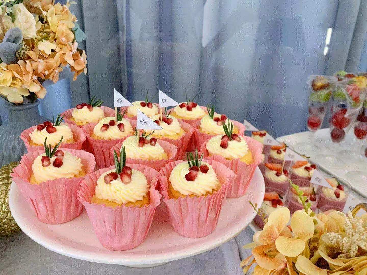 Guangzhou Foshan Enterprise Conference Professional Tea Break Customized Company Annual Conference Afternoon Tea Cold Dessert Table