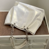 Сумка через плечо, вместительная и большая сумка на одно плечо, из натуральной кожи, изысканный стиль, подходит для студента