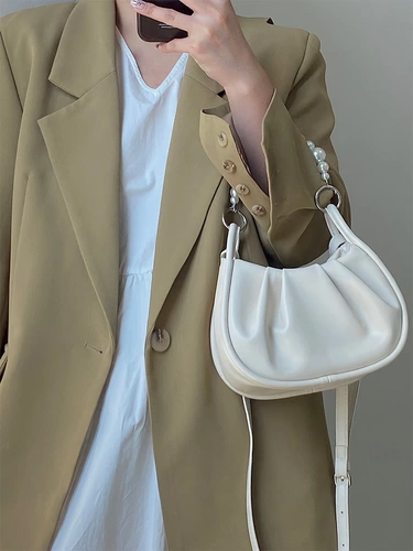 Сумка через плечо из жемчуга, модная сумка на одно плечо, коллекция 2022, премиум класс