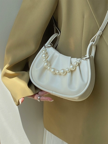 Сумка через плечо из жемчуга, модная сумка на одно плечо, коллекция 2022, премиум класс