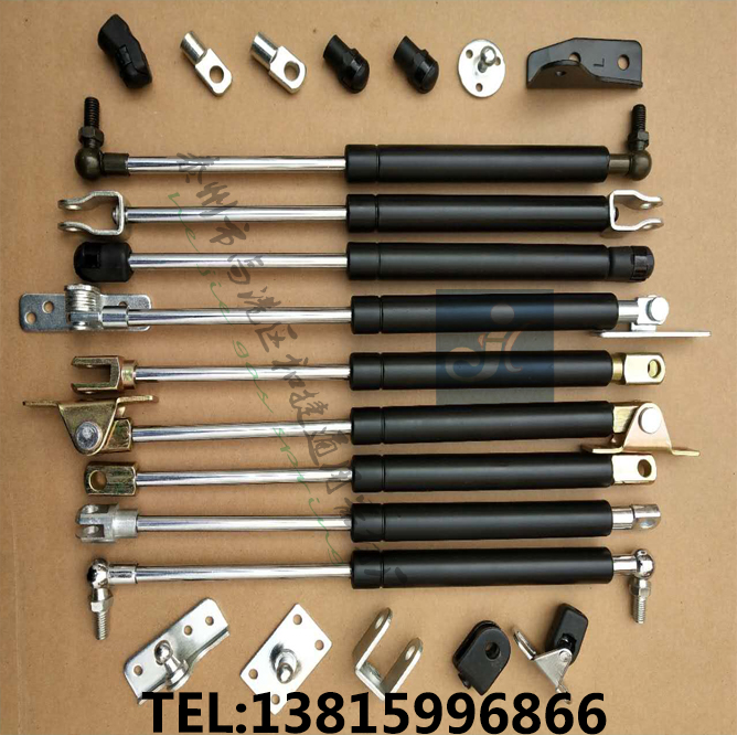Manufacturer Direct Sale and Jetgas Spring Support Telescopic Rod Pneumatic Top Lever Air Brace Hydraulic Rod 5-100KG Spot-Can Be Set